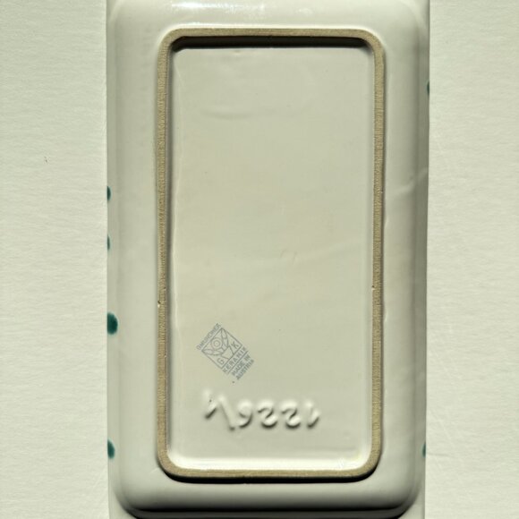 A Pair of Gmundner Keramik Green Flamed Platters From Austria - Picture 4 of 6